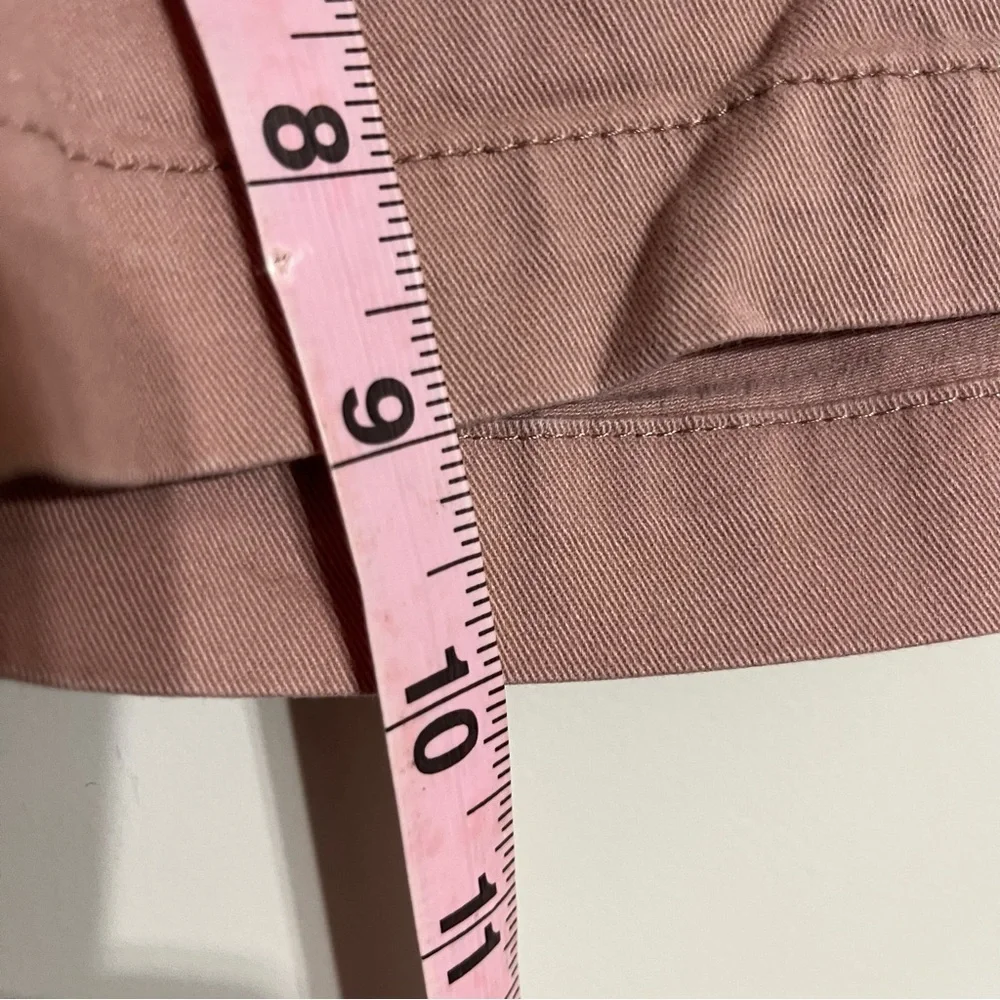 Banana Republic Aiden‎ Shorts Casual Chino Men's Size 36 Flat Front Light Pink